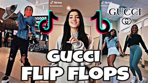 gucci flip flop rapper|gucci flip flops tiktok song.